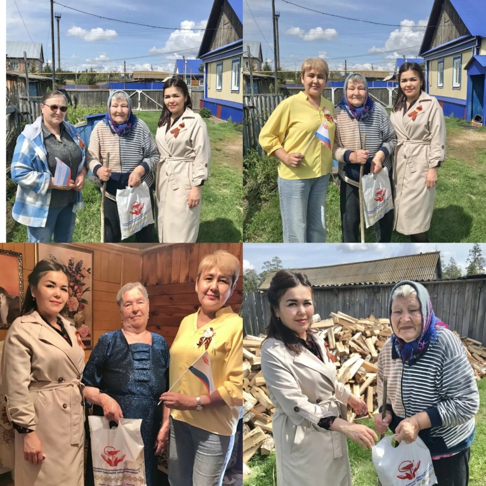Традиция навещать ветеранов в преддверии Дня Победы - одна из самых важных в Зилаирской ЦРБ